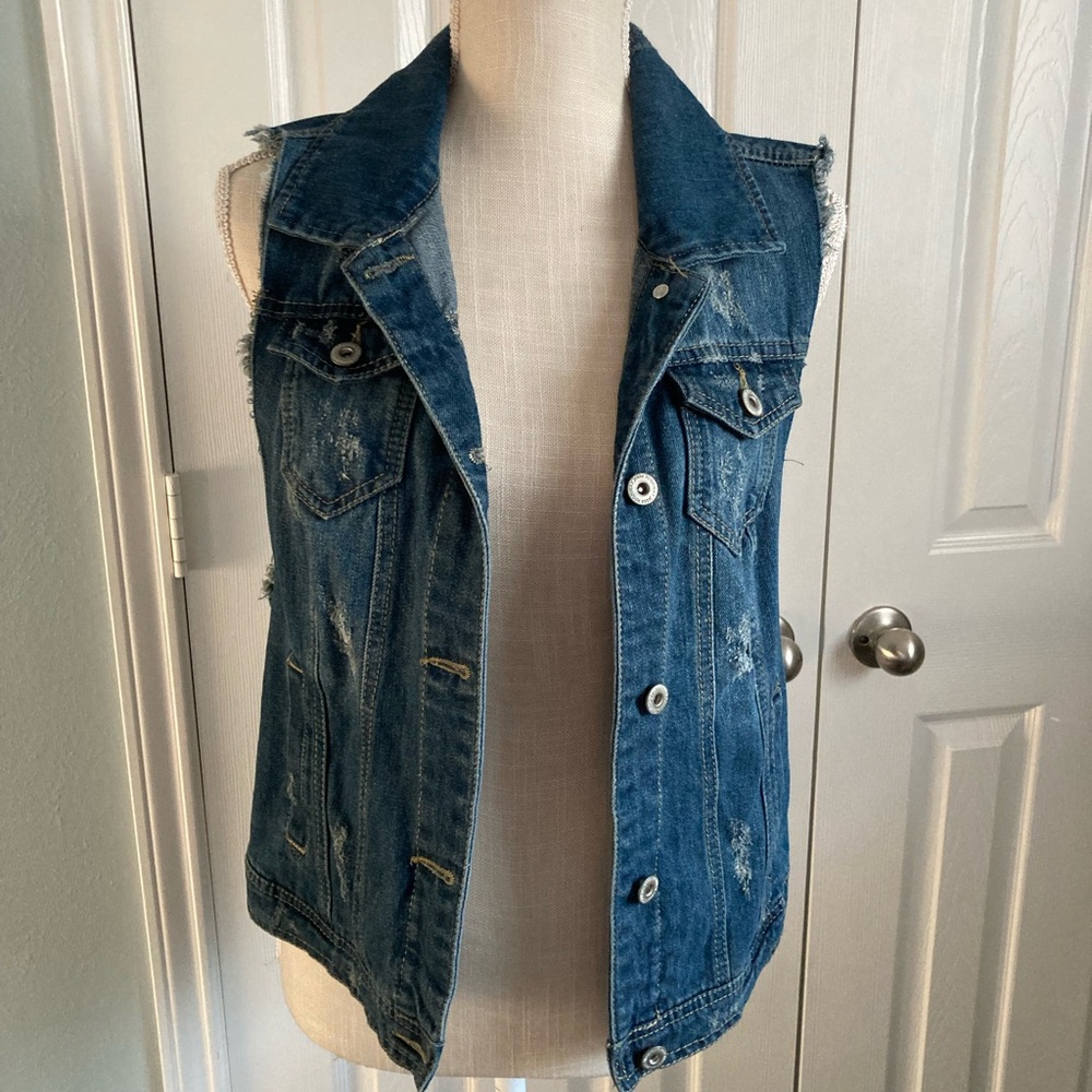 Jean Vest Jacket